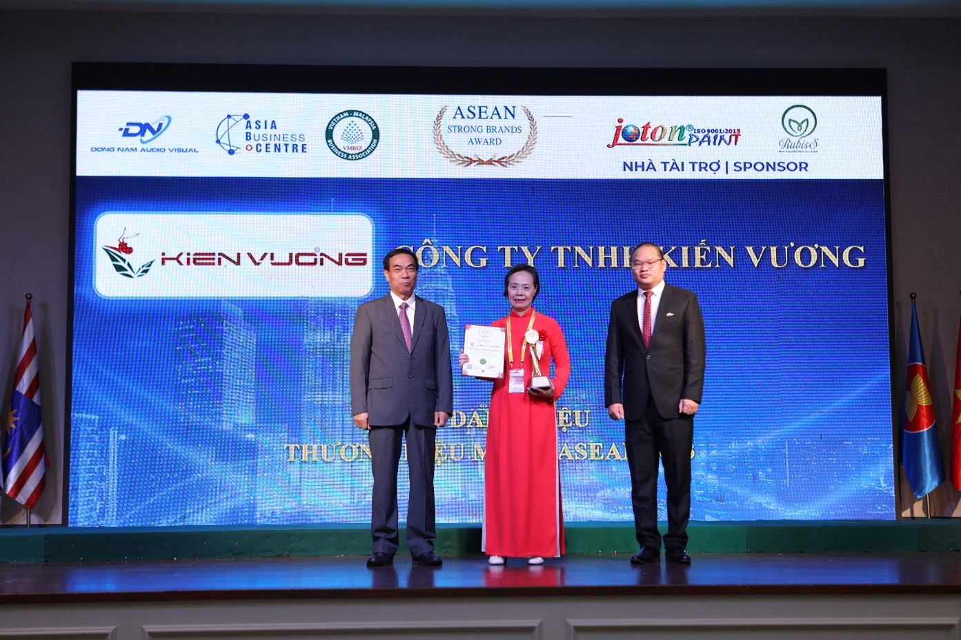 Kien Vuong Co., Ltd – Top ASEAN Strong Brands 2023