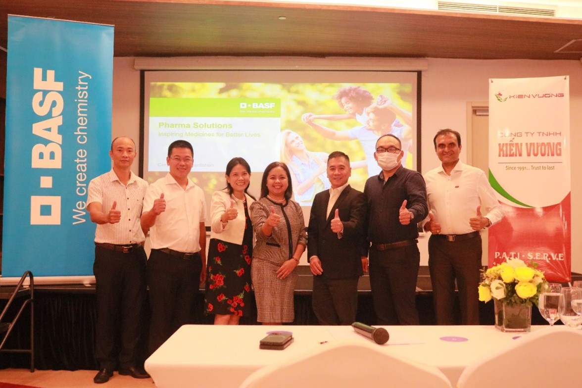 Kien Vuong &amp; BASF organize a Pharmaceutical Seminar with the topic on &quot;Development of topical medicinal products&quot;